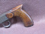 Pair of French J. Hermad Saw-Handle Underhammer 27 Cal Percussion Pistols - 20 of 25