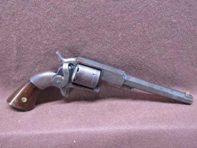 Antique Allen & Wheelock Side Hammer Lipfire Pocket Model 32 RF 6" Oct BRL