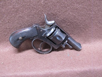 Antique Belgian 8 mm 6 Shot DA/SA 1.875
