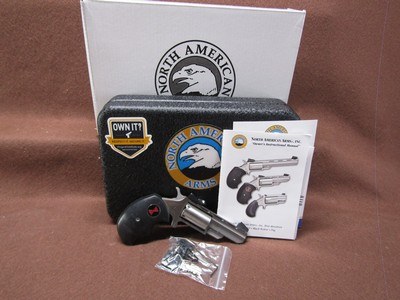 NEW North American Arms Black Widow 5 Shot SA Spur 22 LR NAA-BWLA