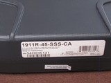 New Sig Sauer 1911 Stainless California Compliant 45 SCP Semi 5
