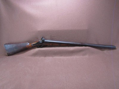 Antique Early American 12 Ga Percussion Shotgun 30