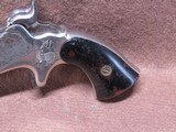 Antique JP Lindsay Man'FG Co Young America Pocket Pistol 36 Cal 2.75 BRL - 14 of 25