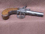 Antique Jackson London 38 Cal Flintlock Boot Pistol 2