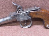 Antique Jackson London 38 Cal Flintlock Boot Pistol 2