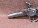 Antique Jackson London 38 Cal Flintlock Boot Pistol 2