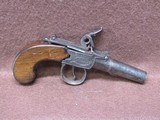 Antique Jackson London 38 Cal Flintlock Boot Pistol 2