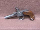 Antique Jackson London 38 Cal Flintlock Boot Pistol 2