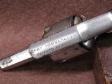 Antique Kolb Baby Hammerless 22 SH 6 shot Folding Trigger DA 1.25