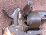 Antique Belgian Pinfire 6 Shot Folding Trigger SA 3.375