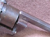 Antique Belgian Pinfire 6 Shot Folding Trigger SA 3.375