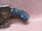 Iver Johnson 3rd Model Safety Auto Hammerless 38 S&W 5 Shot DA 3.25