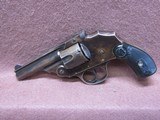 Iver Johnson 3rd Model Safety Auto Hammerless 38 S&W 5 Shot DA 3.25