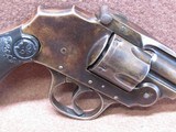 Iver Johnson 3rd Model Safety Auto Hammerless 38 S&W 5 Shot DA 3.25