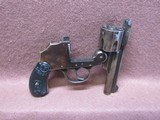 Iver Johnson 3rd Model Safety Auto Hammerless 38 S&W 5 Shot DA 3.25
