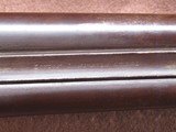 Antique Ward & Sons 12 Ga Percussion Hammer Double SXS 34