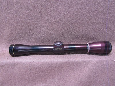 Leupold M8-4X Rifle Scope Duplex 1