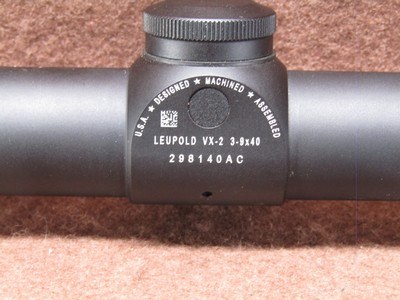 Leupold VX-2 3-9x40 mm Rifle Scope Duplex 1