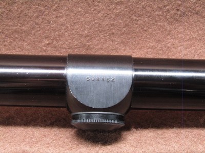Leupold M8-4X Fixed 4 Power Rifle Scope Duplex 1