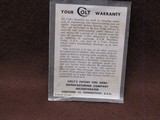 VG Condition Colt Junior .25 ACP Semi 2.25