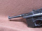 Mauser 1896 Broomhandle 30 Cal Semi 3.9