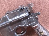 Mauser 1896 Broomhandle 30 Cal Semi 3.9