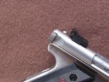 Ruger Mark II Target 22 LR Semi 5.5