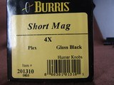 Burris Short Mag 4x20 mm Rifle Scope Duplex 1