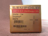 Leupold VX-3 4.5-14x40mm CDS Rifle Scope Duplex 1