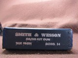 90% Condition Smith & Wesson 34-1 Kit Gun 6 Shot DA/SA 4