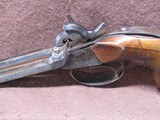 Antique European SXS Pistol Measures between 40 & 44 Cal 2.75