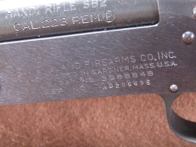New England Firearms NEF Handi SB2 Top Break Single 22