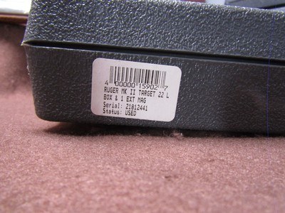 Ruger Mark II Target Competition 22 LR Semi 7 - Image 21 of 23