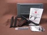 Like New Unfired Ruger 22/45 MK III Target Semi 5.5