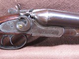 Antique Vulcan Arms 12 Ga Hammer Double SXS 30