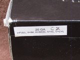 Like New CZ USA Ringneck 20 Ga 3