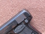 90% Condition Belgium Made Browning 1955 (FN 1910) 380 ACP Semi 3.25