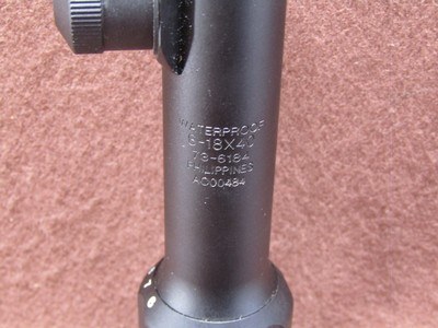 Bushnell 6-18x40 mm AO High Contrast Rifle Scope Duplex 1
