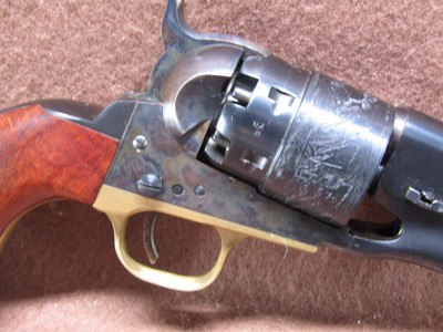 Like New Armi San Marco 1860 Colt Army 44 Cal 6 Shot SA Percussion 8