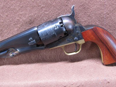 Like New Armi San Marco 1860 Colt Army 44 Cal 6 Shot SA Percussion 8