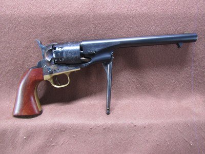 Like New Armi San Marco 1860 Colt Army 44 Cal 6 Shot SA Percussion 8