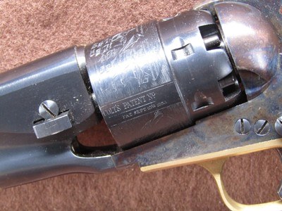 Like New Armi San Marco 1860 Colt Army 44 Cal 6 Shot SA Percussion 8
