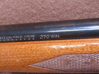 Remington 700 ADL 270 Win Bolt 22