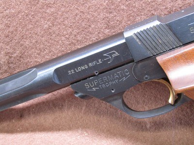 High Standard Supermatic Trophy 22 LR Semi 7.25