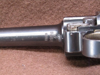 Very Nice DMW P-08 Luger 9 mm VG BORE 5 Proofs 1921 C&R Matching #s - Image 19 of 23