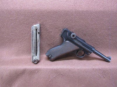 Very Nice DMW P-08 Luger 9 mm VG BORE 5 Proofs 1921 C&R Matching #s - Image 1 of 23