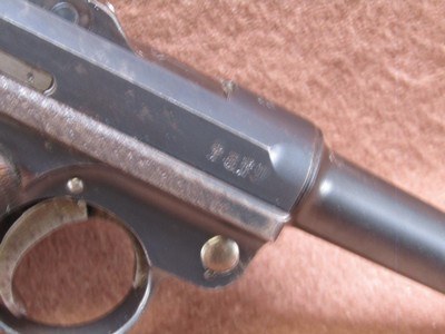 Very Nice DMW P-08 Luger 9 mm VG BORE 5 Proofs 1921 C&R Matching #s - Image 6 of 23