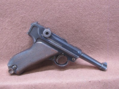 Very Nice DMW P-08 Luger 9 mm VG BORE 5 Proofs 1921 C&R Matching #s - Image 2 of 23