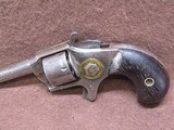 Antique Hopkins & Allen Red Cloud No 1 22 Short 7 Shot SA Spur Trigger 2.25 - 10 of 15