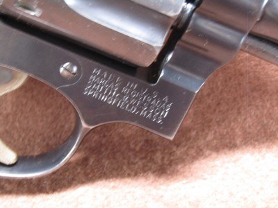 Smith & Wesson K22 Masterpiece 22 LR 6 Shot Double/Single Action 6